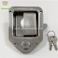 Recessed Flush Paddle Latch Tear Drop Lock